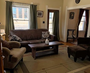 House, Multiple Beds, Kitchen (Margeson) | Living area - Margeson House -pet Friendly Home (Minocqua)