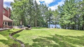 Condo, 1 Katil Raja (King) dengan Katil Sofa, Fireplace, Garden View (Pointe Unit 104) | Pemandangan dari bilik