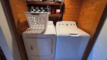 Cabin, Multiple Beds, Patio (Bouchard Shores) | Laundry