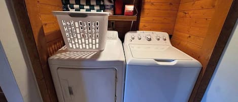 Cabin, Multiple Beds, Patio (Bouchard Shores) | Laundry