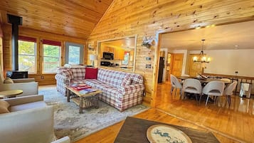 Cabin, Multiple Beds, Patio (Bouchard Shores) | Living area