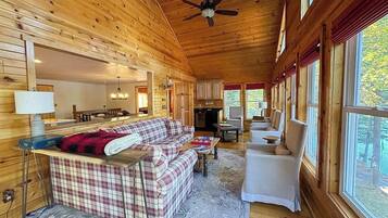 Cabin, Multiple Beds, Patio (Bouchard Shores) | Living area