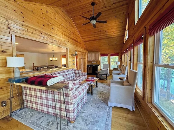 Cabin, Multiple Beds, Patio (Bouchard Shores) | Living area