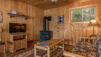 Cabin, Multiple Beds, Patio (Bouchard Shores) | Living area
