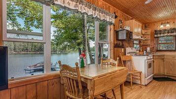 Cabin, Multiple Beds, Patio (Bouchard Shores) | Private kitchen