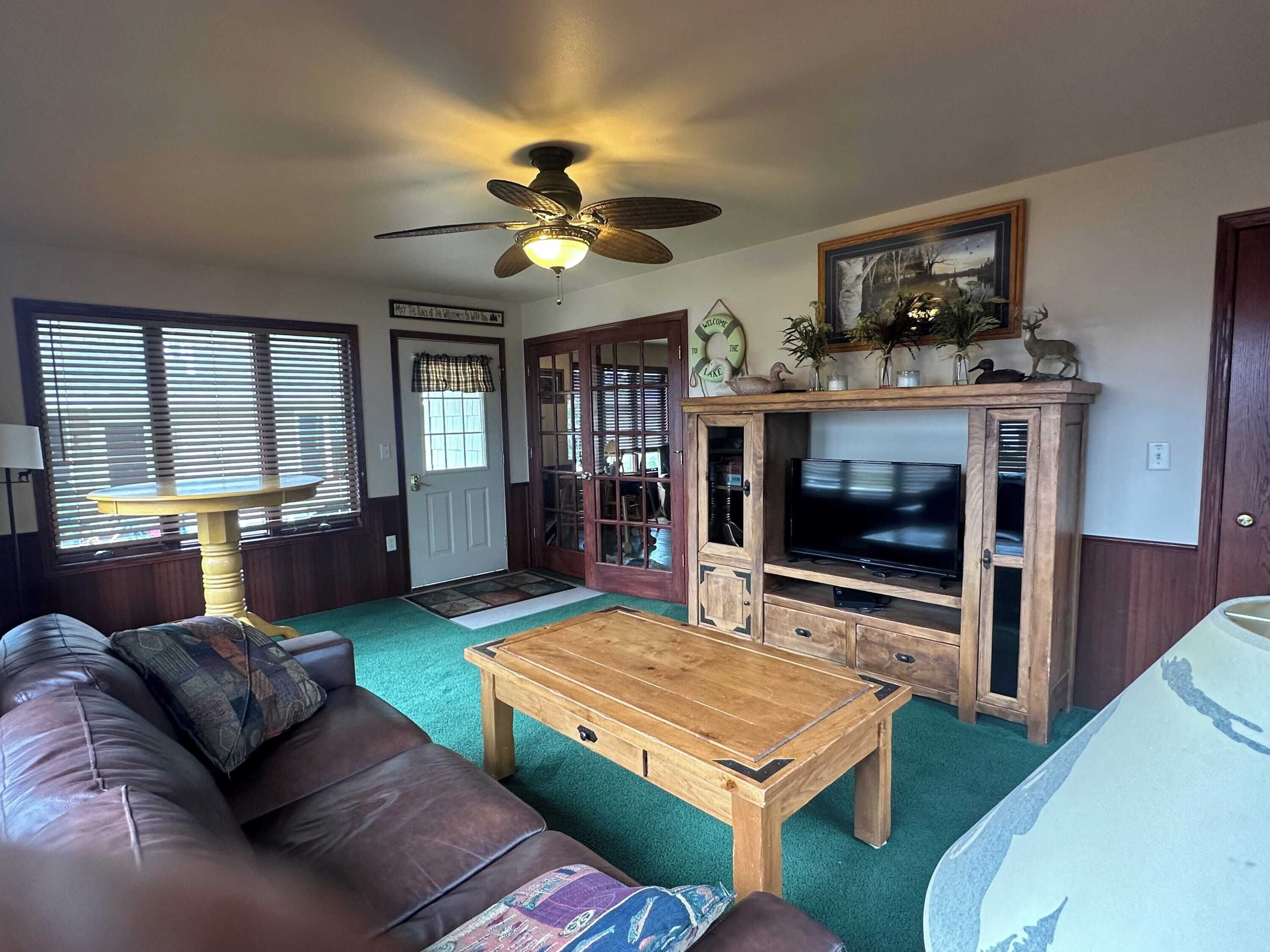 Apartment, Mehrere Betten, Kamin, Gartenblick (NR #17) | Wohnbereich