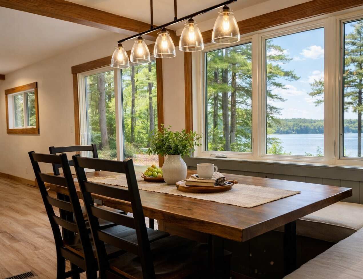 House, Multiple Beds, Kitchen (Moss Lake Lookout) | Dining