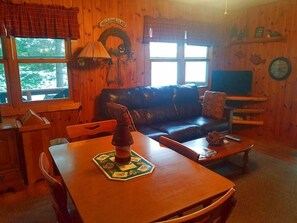 House, Multiple Beds, Fireplace (KP - Norway) | Interior - Knotty Pine: Norway - On Lake Minocqua (Minocqua)