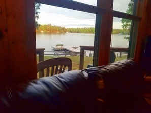 House, Multiple Beds, Fireplace (KP - Norway) | View from room - Knotty Pine: Norway - On Lake Minocqua (Minocqua)