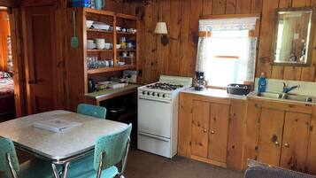 Cabin, 2 Double Beds, Kitchen (GS Dancin' Bobber #2) | Private kitchen