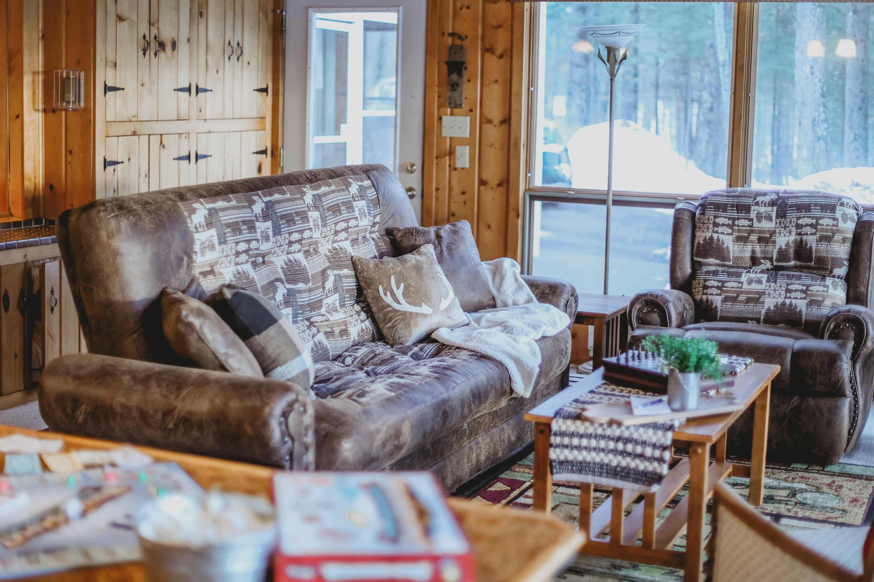 Ferienhaus, Mehrere Betten, Terrasse (D-Zone) | Wohnbereich