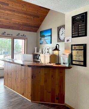 Condo, 1 King Bed with Sofa bed, Fireplace, Garden View (Pointe Unit 103) | Lobby - The Pointe Resort & Club 1 Bedroom Condo (Minocqua)