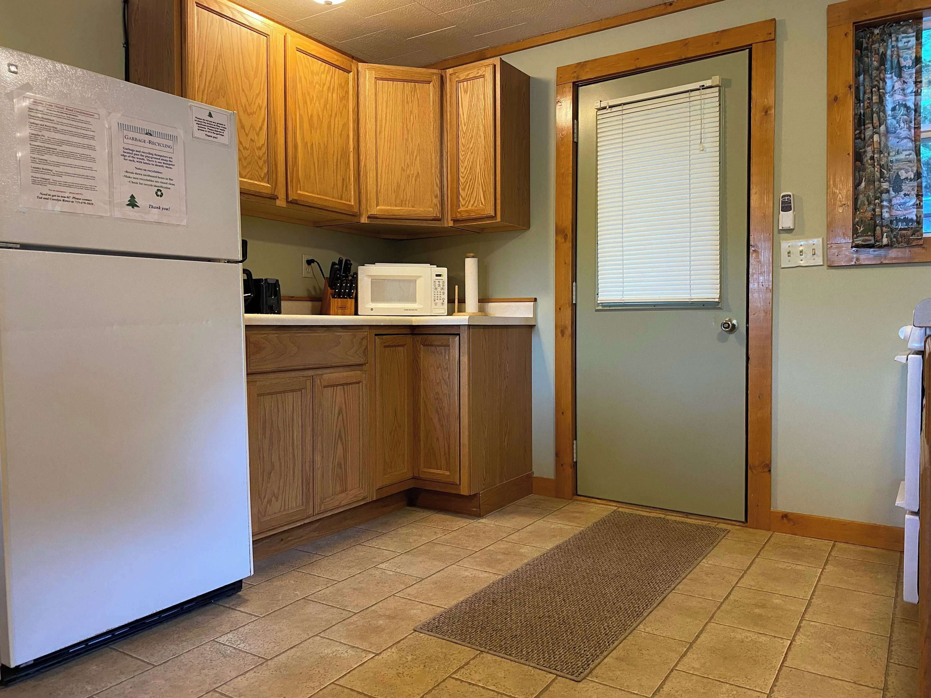 小屋, 2 張加大雙人床, 庭院 (Anderson Lakeside Cabin) | 住宿內部