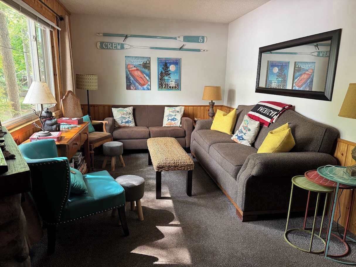 Appartement, Meerdere bedden, terras (Minocqua Shores #7) | Woonruimte