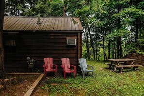 Cabin, 1 Queen Bed with Sofa bed, Kitchen, Garden View (Old Stoney's Perch) | View from room - Old Stoney's Perch - Big Arbor Vitae Lake (Woodruff)