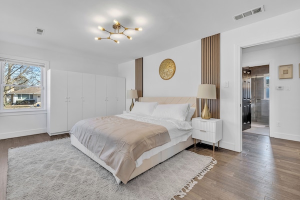 4 chambres, fer et planche à repasser, Wi-Fi, literie fournie