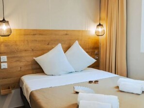 Bed sheets - Comfortable mobile home with terrace, sleeps 6 (Saint-Jean-de-Monts)