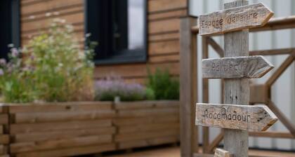 Collonges, Ökokontainer PMR mit Klimaanlage und privatem Parkplatz