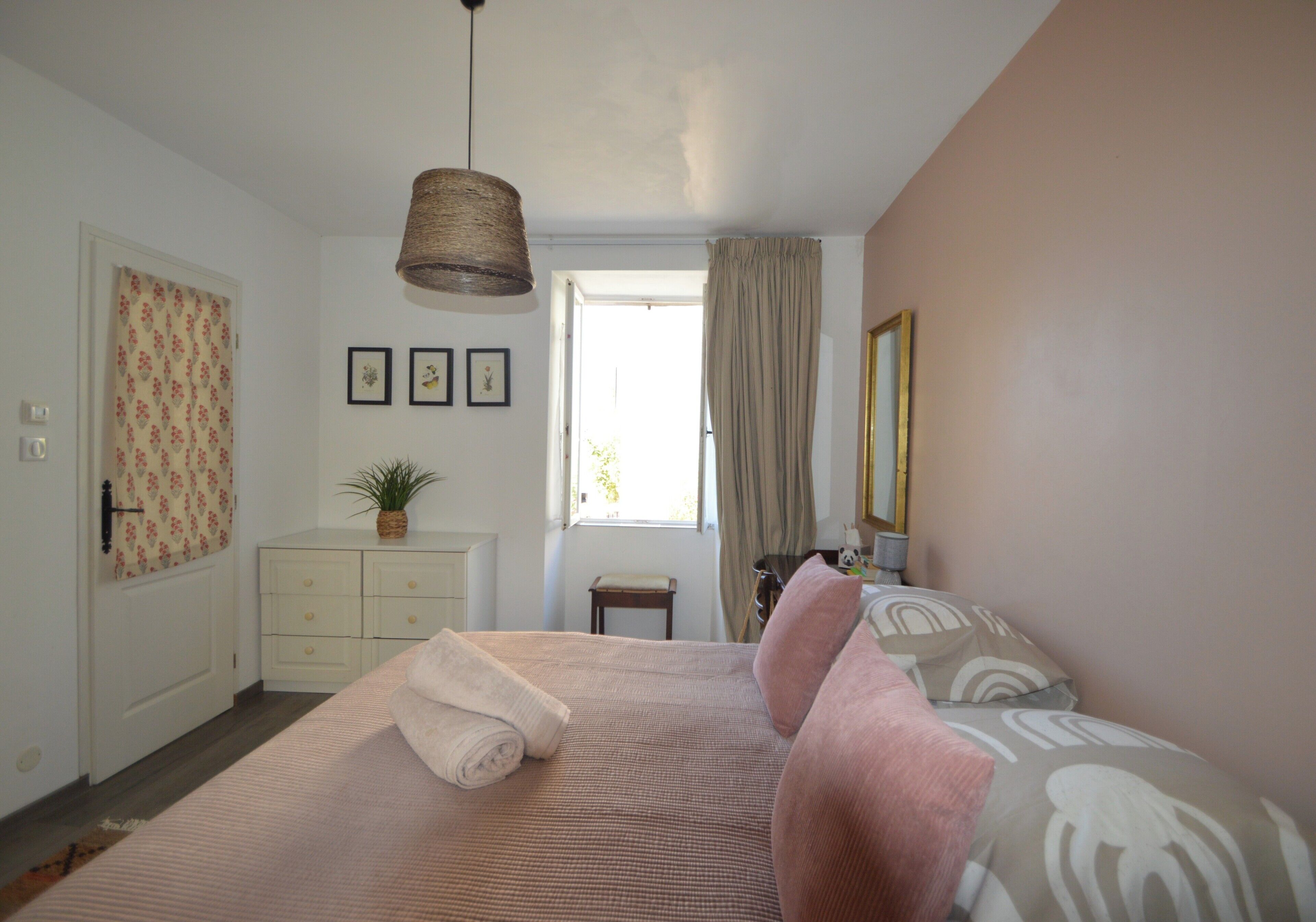 1 bedroom, iron/ironing board, travel crib, free WiFi