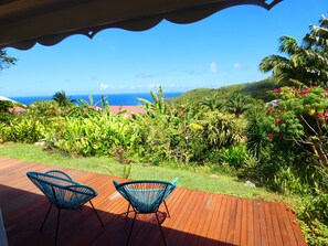 Terrace/patio - Villa Melodie a grande Anse Deshaies (Deshaies)