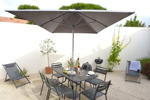 Outdoor dining - Villa n°7 - Les sauzes (La Flotte)