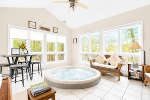 Interior - Mystic  Retreat | Hot Tub & Lake Harmony Access (Lake Harmony)