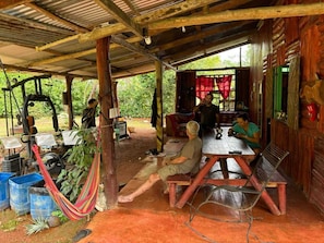 Living area - Ceiba Ganadito (Drake Bay)