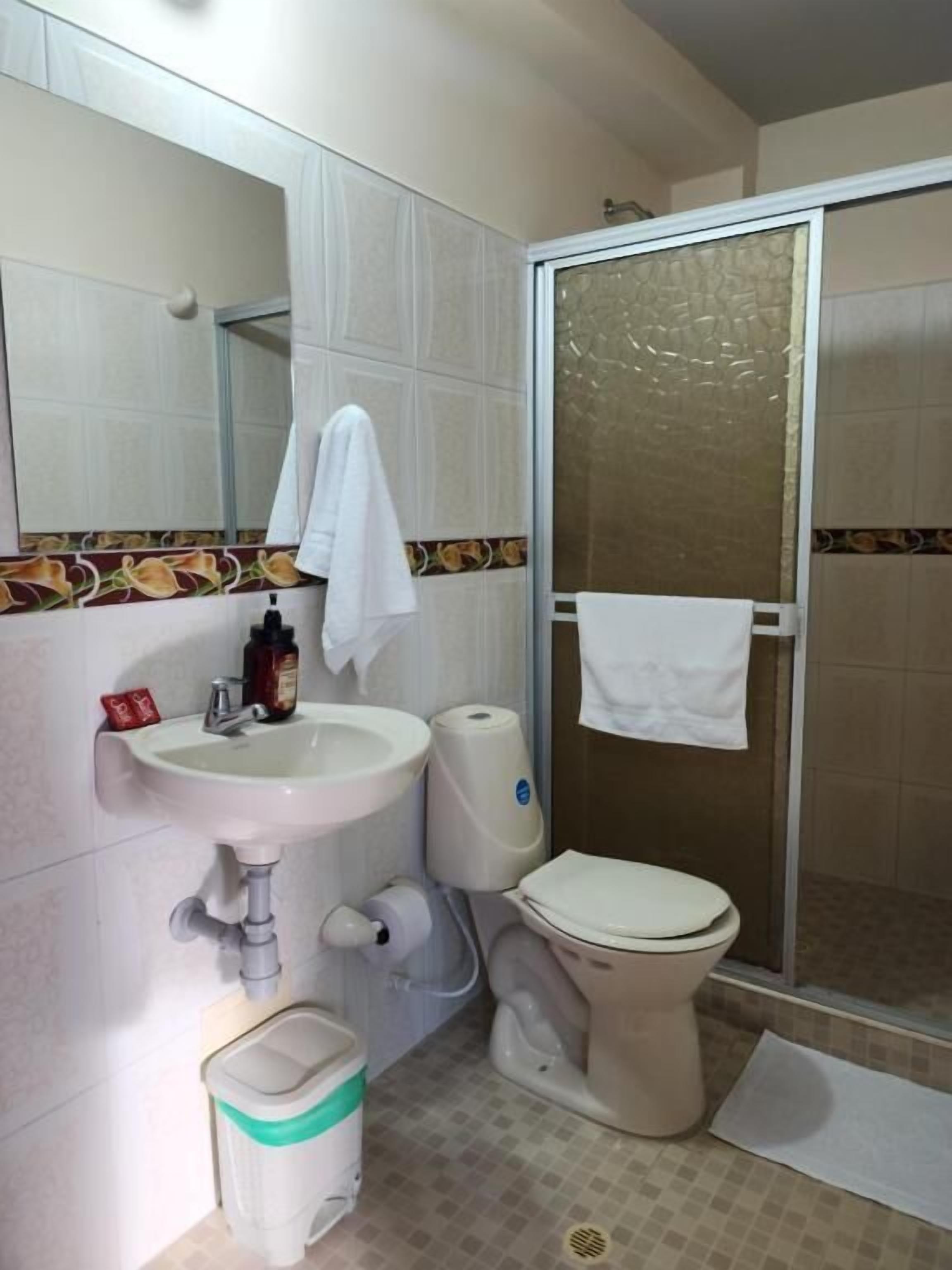 Habitación doble estándar, vista a la montaña | Baño