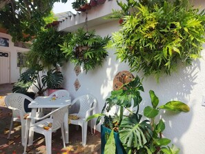 Outdoor dining - Hotel OK el eden (Tocaima)