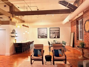Interior - The Bowler Loft-Skyline Views-Downtown Cleveland 2 bedroom/1 bath (Cleveland)