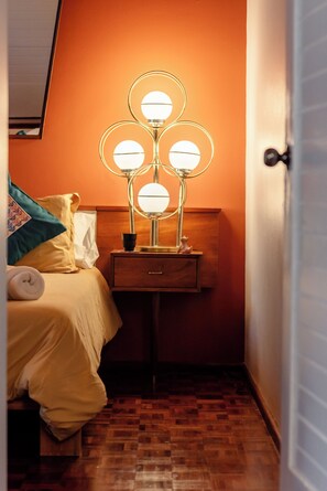 1 bedroom, desk, iron/ironing board, free WiFi - Roma Norte - Sunny and Mid-Century Modern Casa Apache (Ciudad de México)