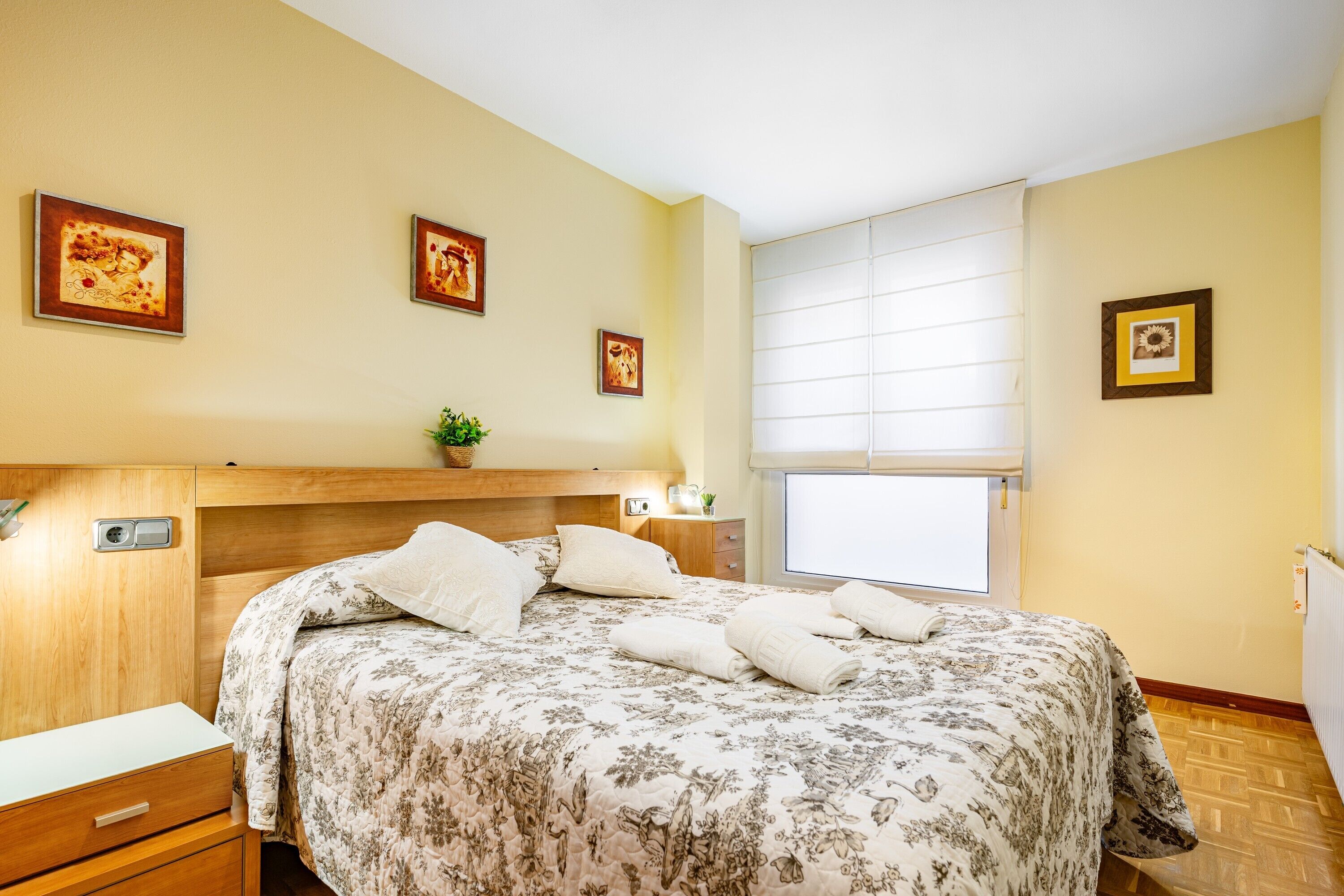 Iron/ironing board, WiFi, bed sheets