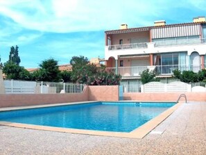Pool - Lovely semi-detached villa in residence with pool near Richelieu beach, Cap d'Agde (LE CAP D AGDE)