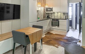 Fridge, microwave, oven, stovetop - Amazing apartment in Bjorli with WiFi (Bjorli)
