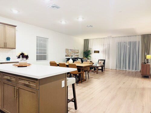 Brand new, single story, fully furnished home featuring 4 bedrooms & 3 bathrooms