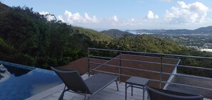Property grounds - Great Sea View Mountain Villa Koh Samui (Koh Samui)
