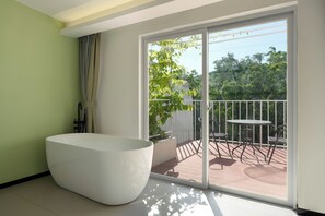 Quarto casal elite, vista para a montanha | Roupas de cama antialérgicas, cortinas blackout, quartos à prova de som