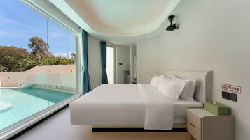 Quarto casal econômico, vista para a montanha | Vista do quarto