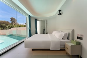 Quarto casal econômico, vista para a montanha | Vista do quarto