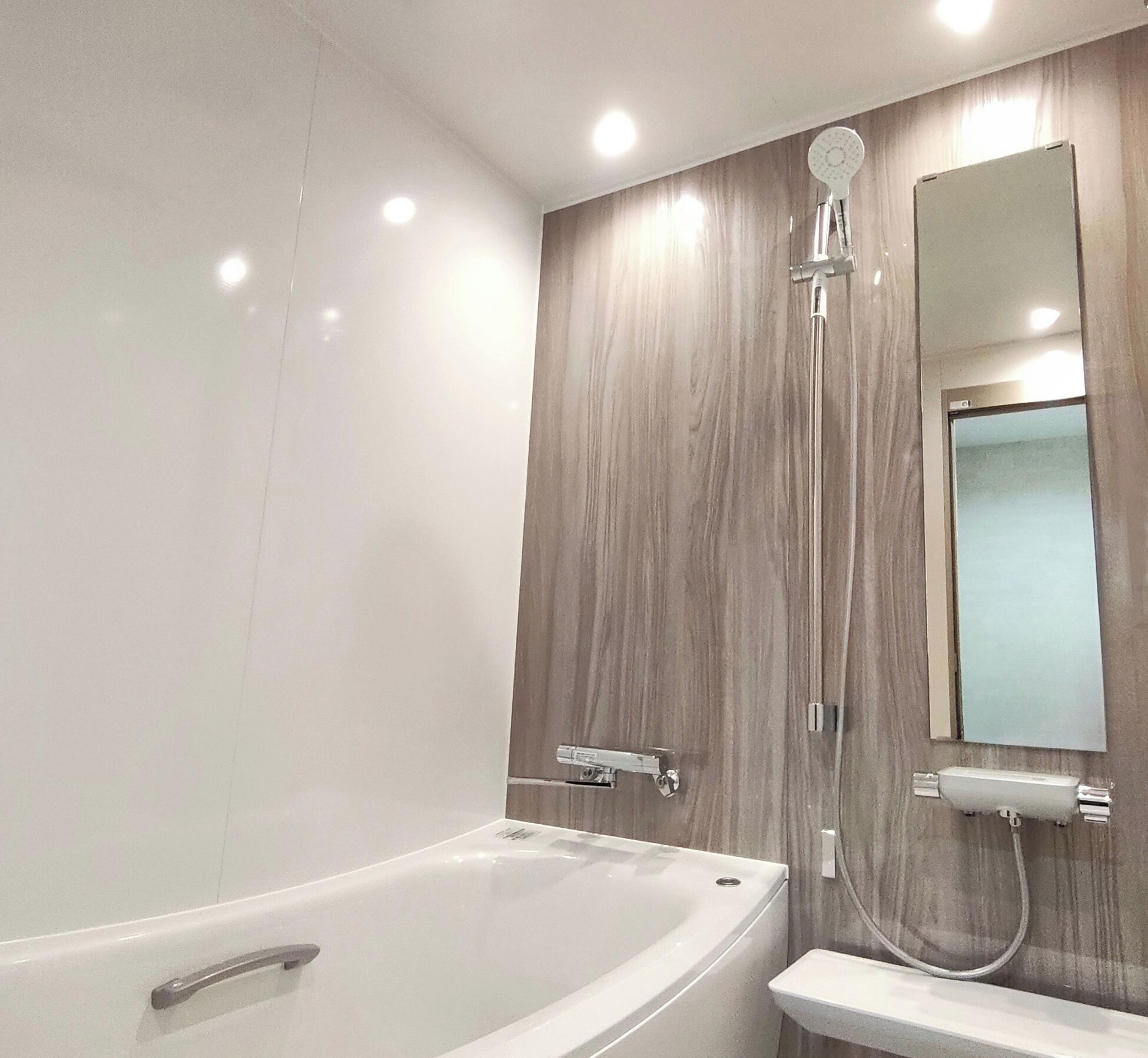 Combined shower/bathtub, free toiletries, hair dryer, towels