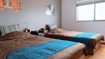 Iron/ironing board, WiFi, bed sheets