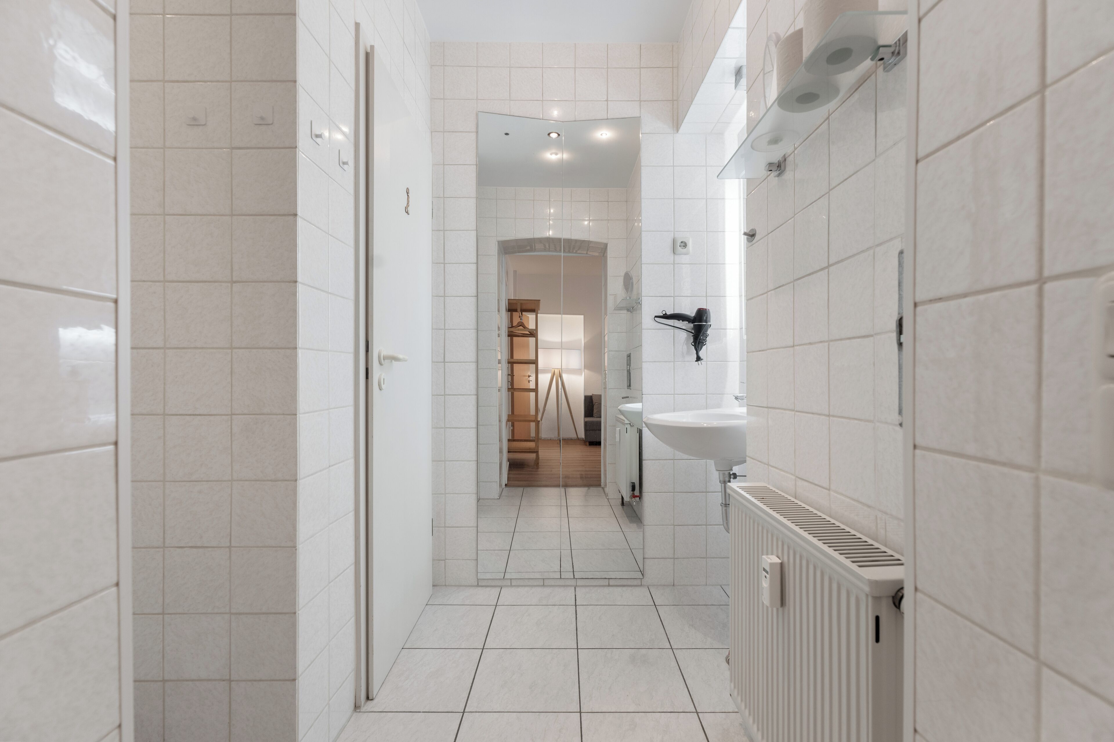 Handtücher, Seife, Toilettenpapier