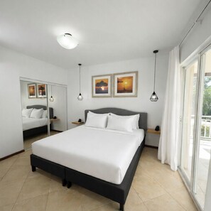 Maison mitoyenne Familiale, 2 chambres, cuisine, vue établissement | Coffres-forts dans les chambres, bureau