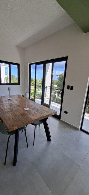 Dining - 3 bedroom Villa Iguana - 5 min to the beach - "SunSeaBeach" (Las Galeras)