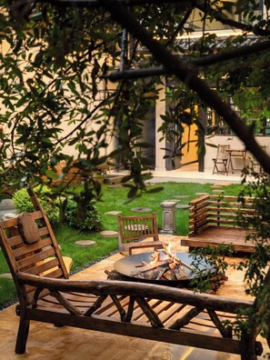 Vue depuis l’hébergement