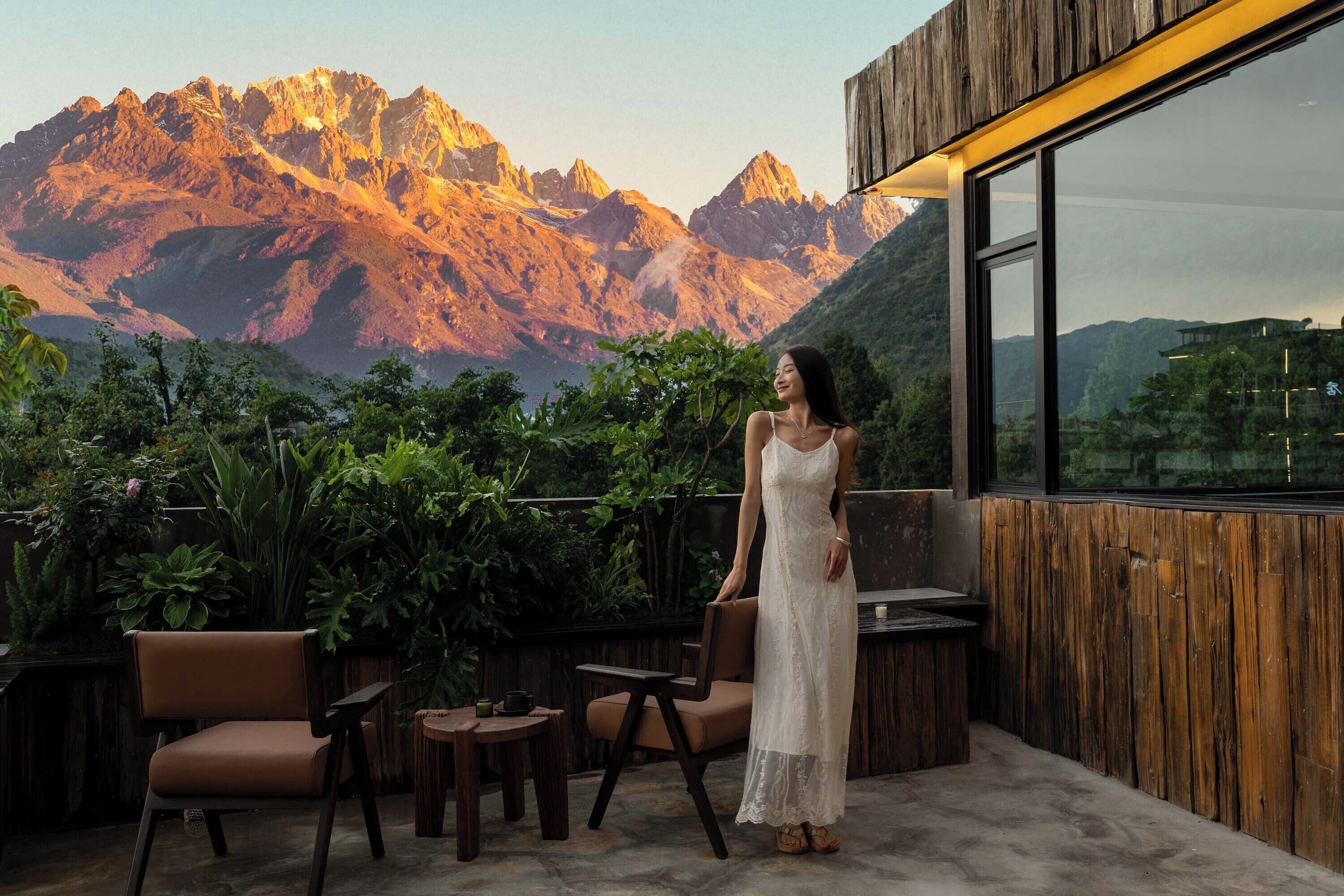 Vue depuis l’hébergement