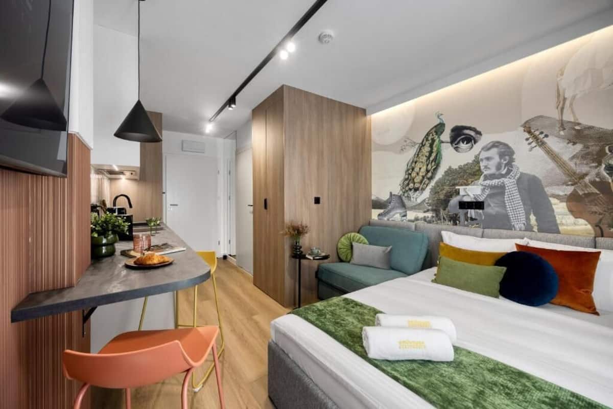 Suíte estúdio, para não fumantes, ar-condicionado