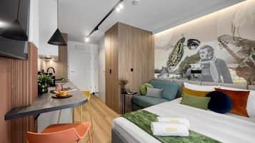 Suíte estúdio, para não fumantes, ar-condicionado