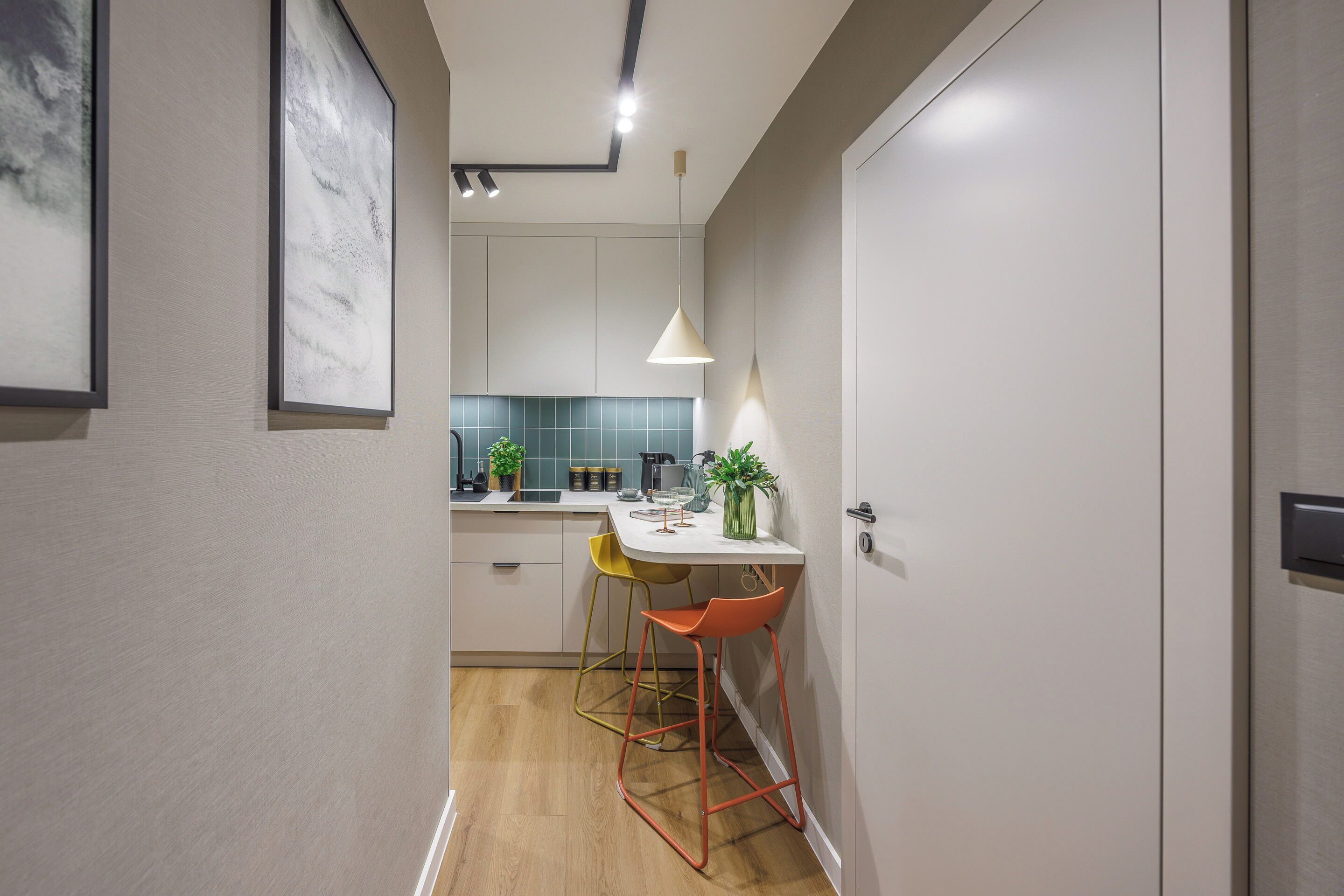 Apartemen Superior, 2 kamar tidur, Bebas Asap Rokok, AC | Dapur kecil pribadi | Mesin espresso, mesin pembuat kopi/teh, dan ketel listrik