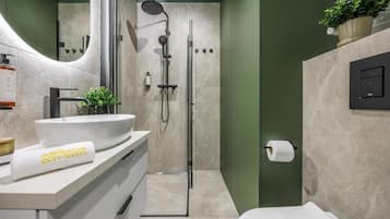 Apartamento superior, 2 quartos, para não fumantes, ar-condicionado | Banheiro